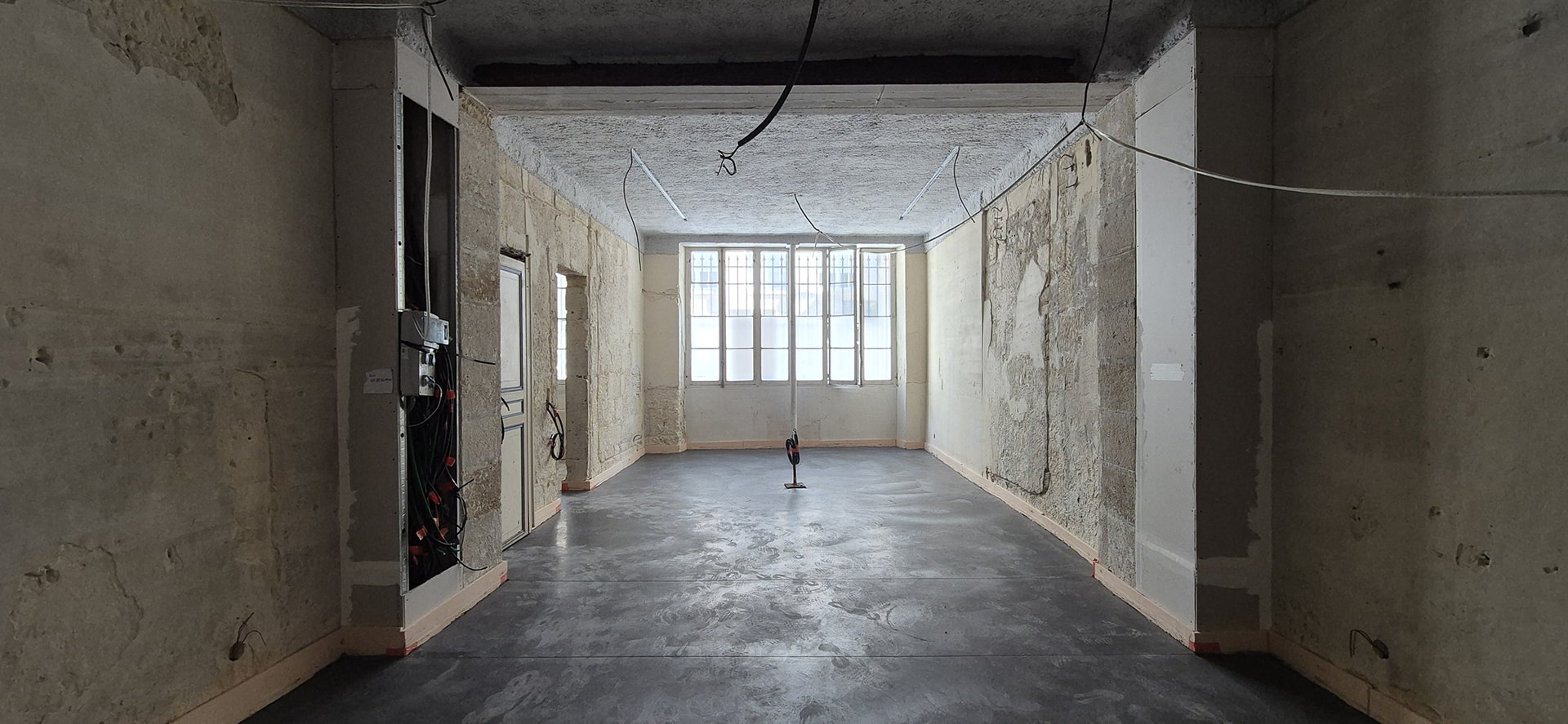 jabrun aménagement bureaux bordeaux chantier