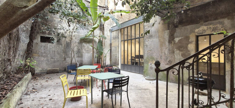 jabrun aménagement bureaux bordeaux cour