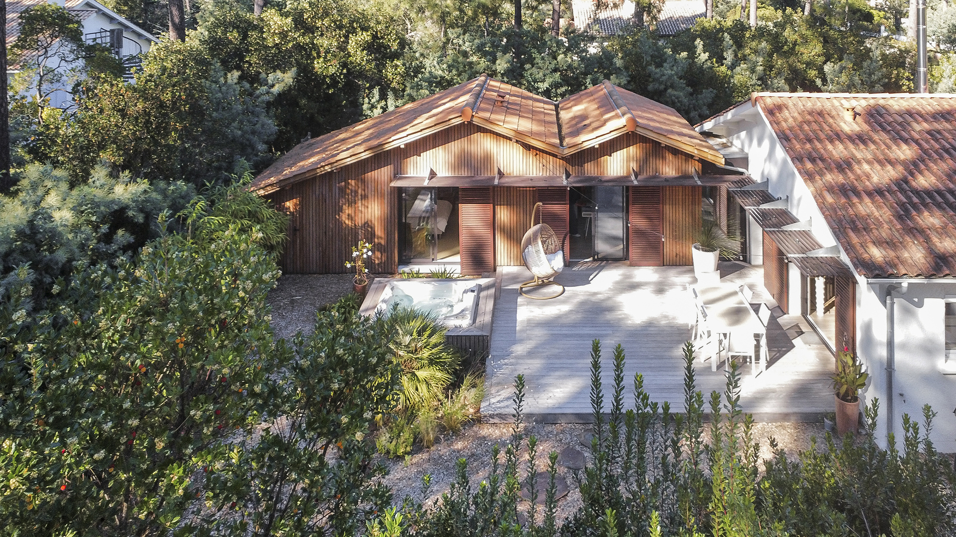 Pagnol réhabilitation lacanau photo aérienne