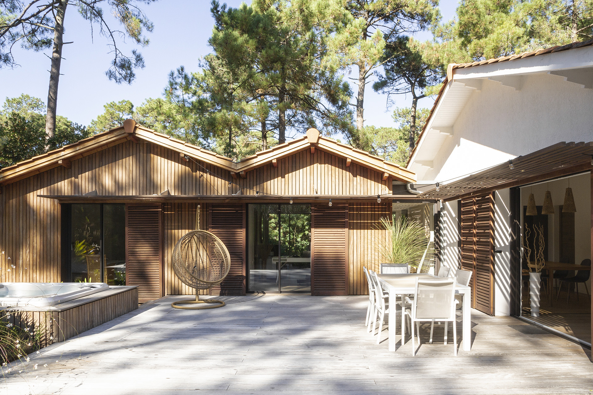 Pagnol réhabilitation lacanau terrasse