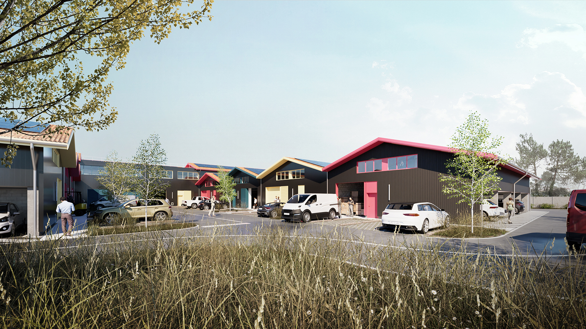 la teste duval parc d'activité 3D